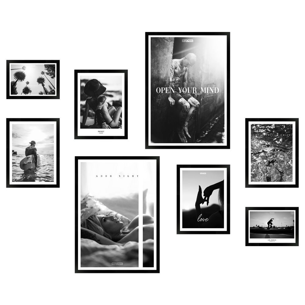 SMART ART Kunstdrucke Ungerahmter Kunstdruck / Poster "Löwe Hakuna